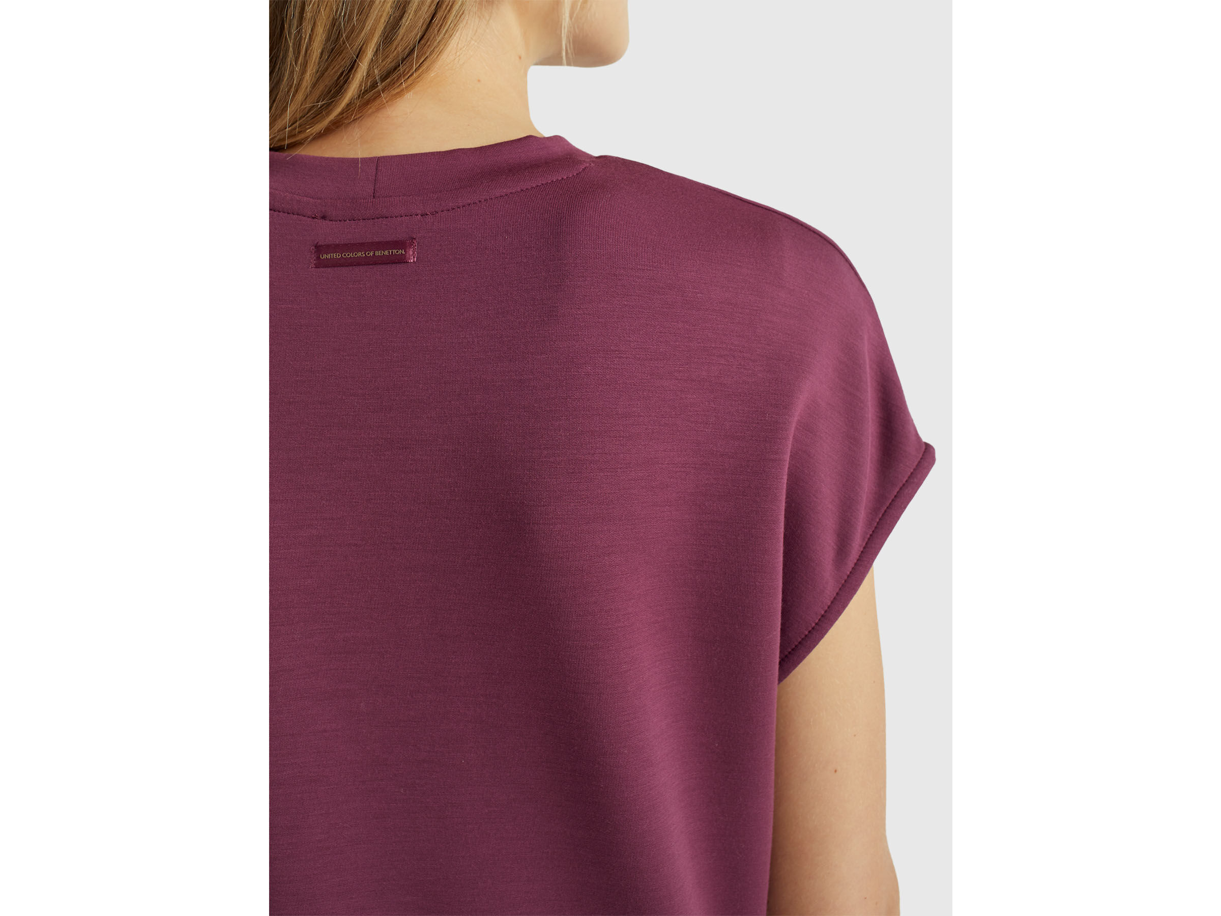 SLEEVELESS SWEATER Femme image number 4